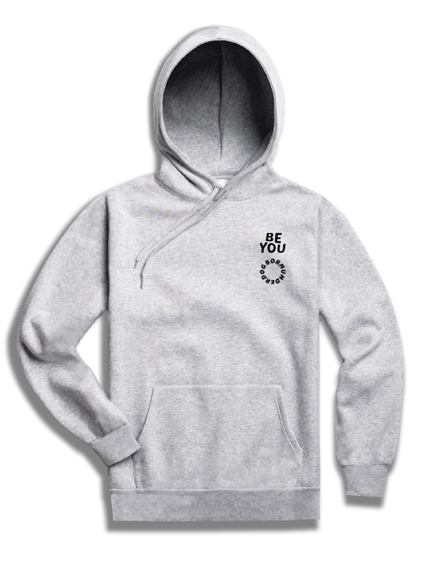 Distorted Hoodie - Grey