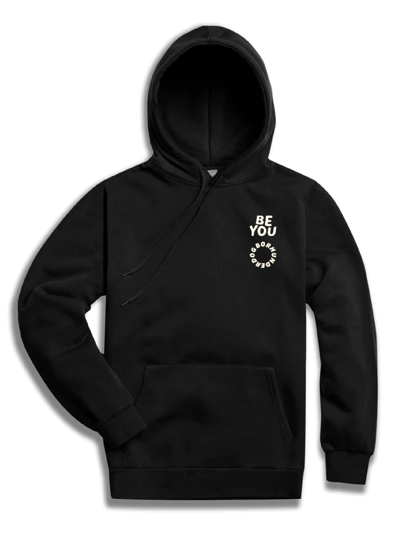 Distorted Hoodie - Black